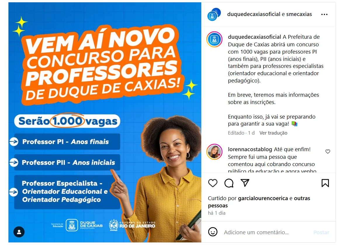 Divulgação oficial