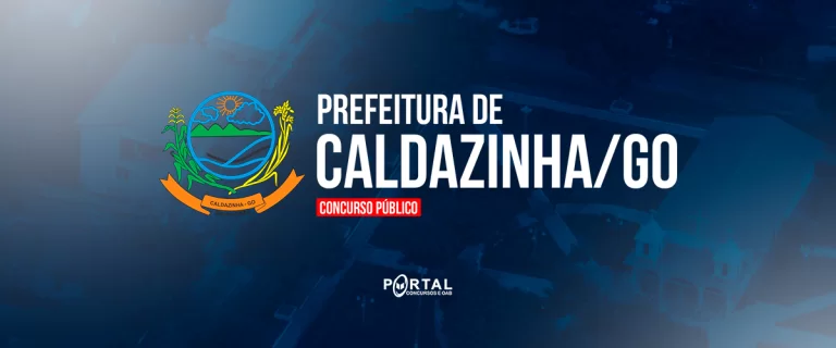 CONCURSO PREFEITURA DE CALDAZINHA/GO