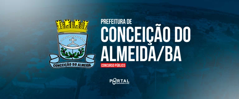 CONCURSO CONCEIÇÃO DO ALMEIDA/BA