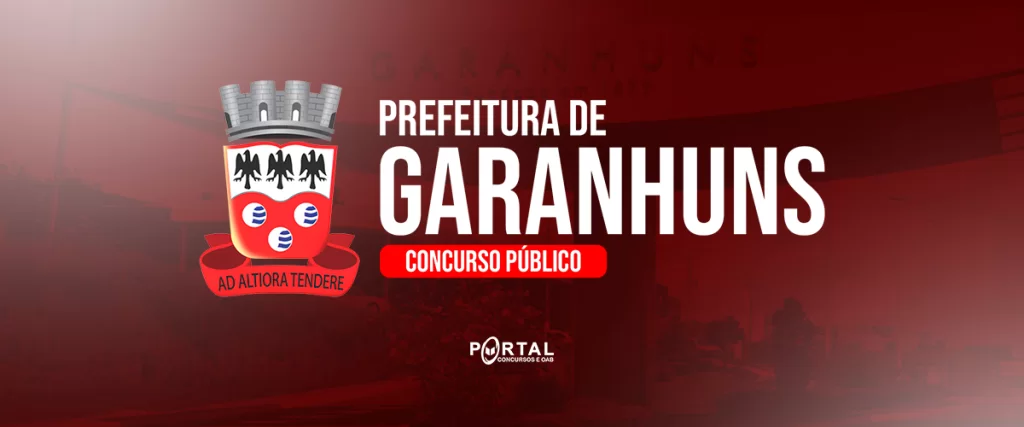 CONCURSO PREFEITURA DE GARANHUNS/PE
