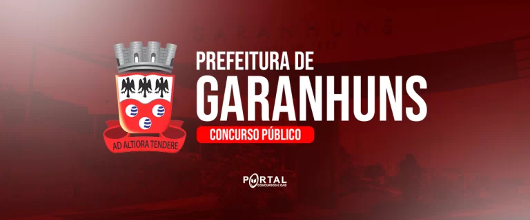 CONCURSO PREFEITURA DE GARANHUNS/PE