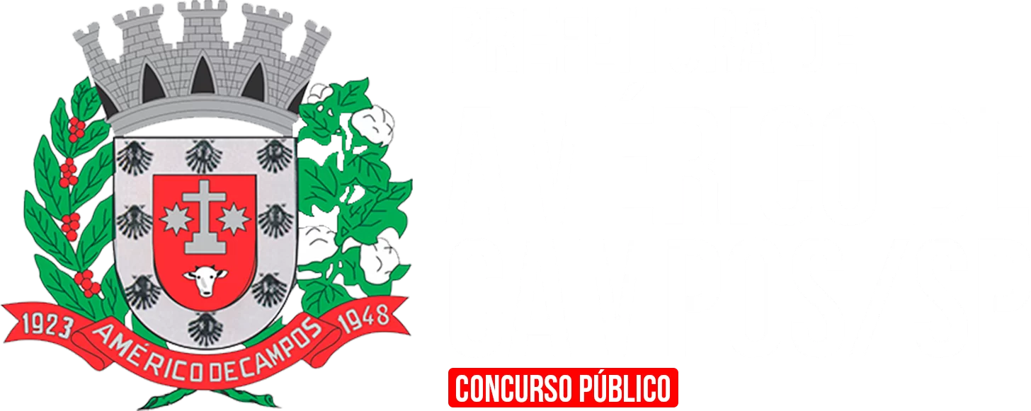 CONCURSO PREFEITURA DE AMÉRICO DE CAMPOS/SP