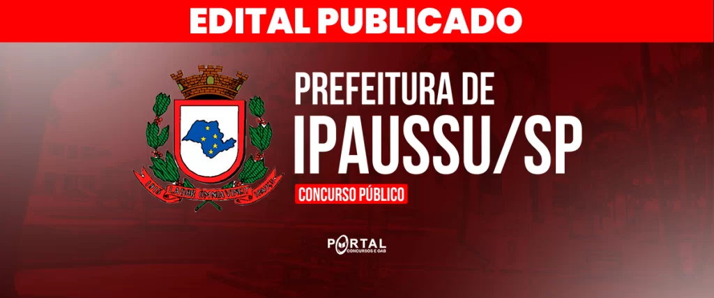 CONCURSO PREFEITURA DE IPAUSSU/SP