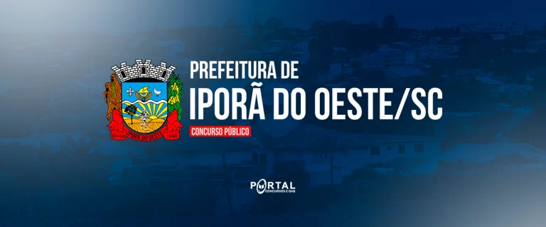 CONCURSO DE IPORÃ DO OESTE/SC