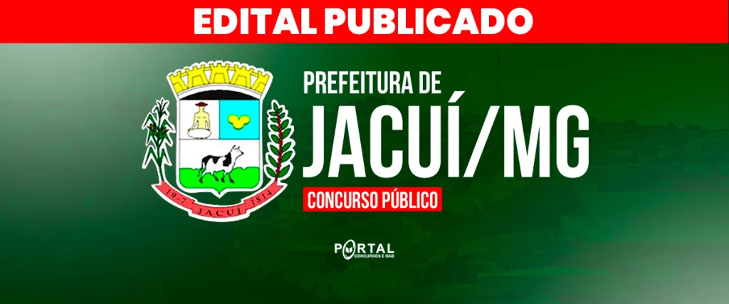CONCURSO PREFEITURA DE JACUÍ/MG