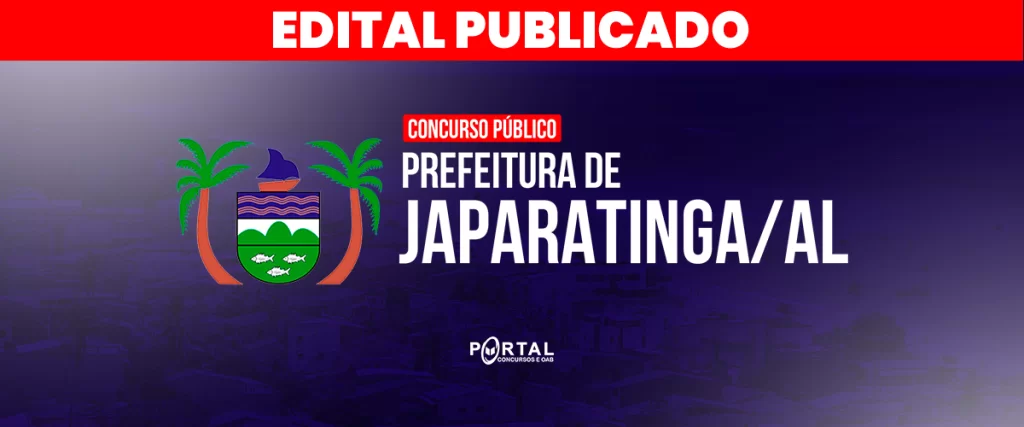 CONCURSO PREFEITURA DE JAPARATINGA/AL