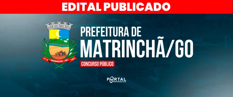 CONCURSO PREFEITURA DE MATRINCHÃ/GO