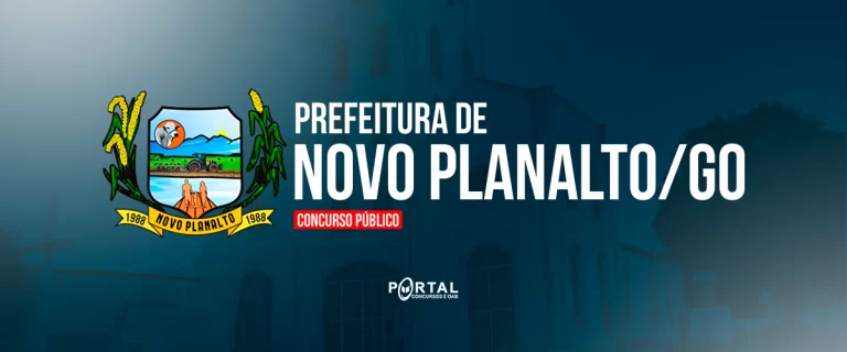 CONCURSO PREFEITURA DE NOVO PLANALTO/GO