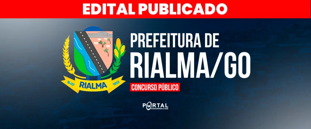 CONCURSO PREFEITURA DE RIALMA/GO