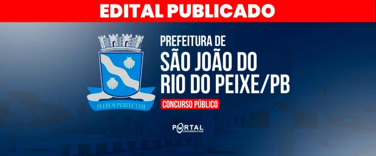 CONCURSO SÃO JOÃO DO RIO DO PEIXE/PB