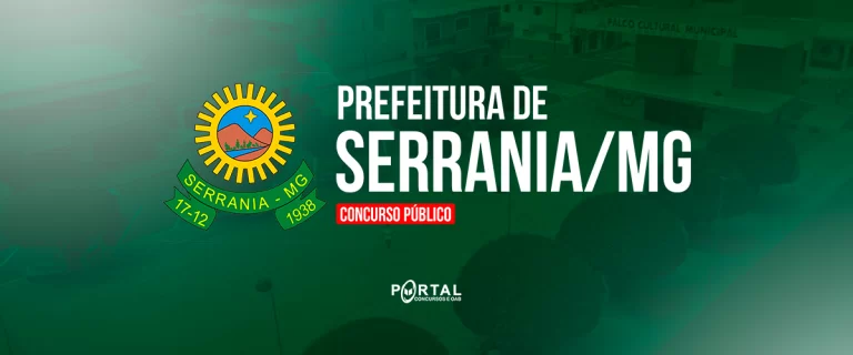 Concurso Prefeitura de Serrania/MG
