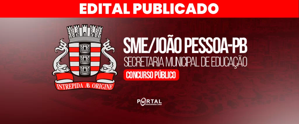 CONCURSO SME JOÃO PESSOA/PB
