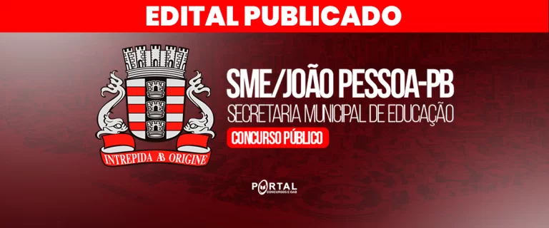 CONCURSO SME JOÃO PESSOA/PB