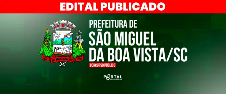 Concurso de São Miguel da Boa Vista/SC