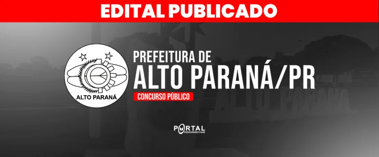 CONCURSO PREFEITURA DE ALTO PARANÁ/PR