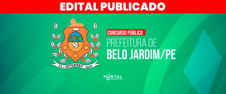 CONCURSO PREFEITURA DE BELO JARDIM/PE