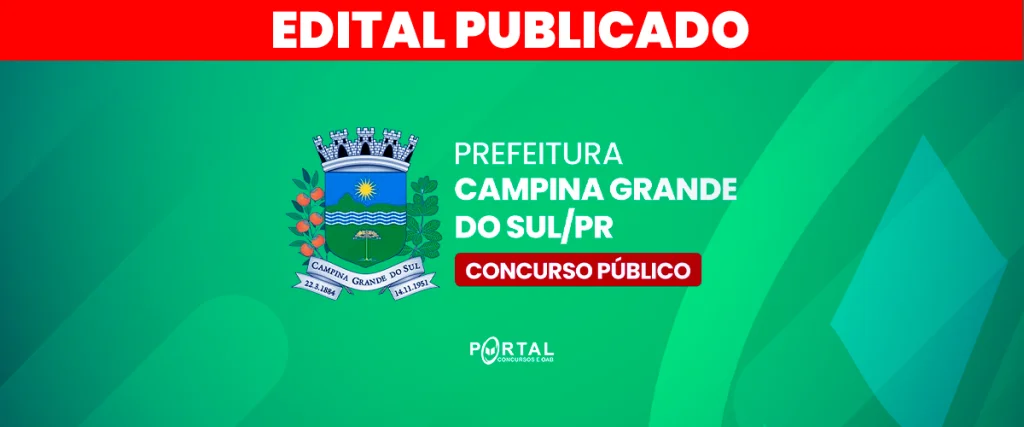CONCURSO CAMPINA GRANDE DO SUL/PR