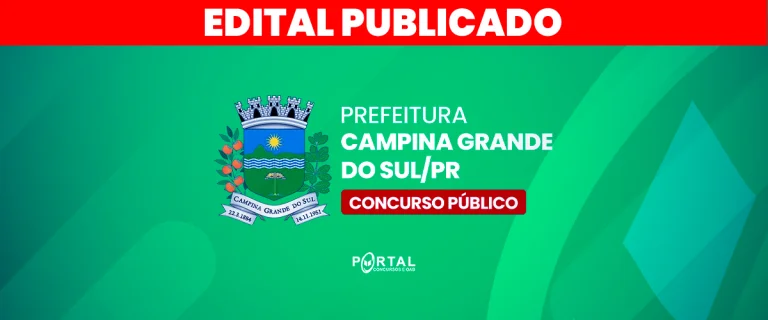 CONCURSO CAMPINA GRANDE DO SUL/PR