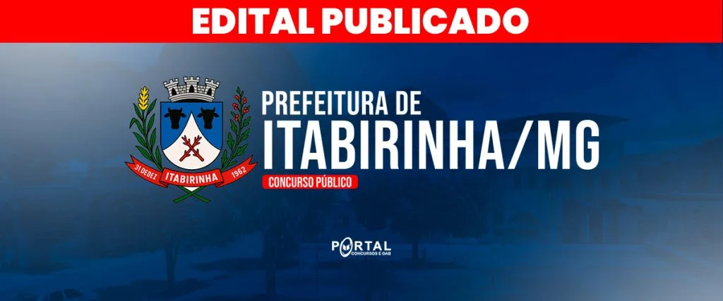 CONCURSO PREFEITURA DE ITABIRINHA/MG