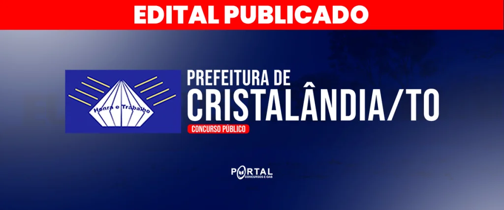 Concurso Prefeitura de Cristalândia/TO