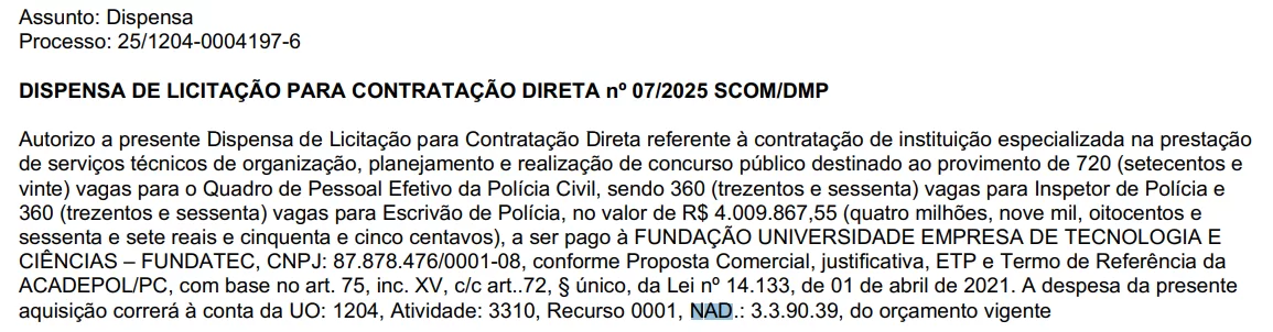 CONCURSO PC/RS