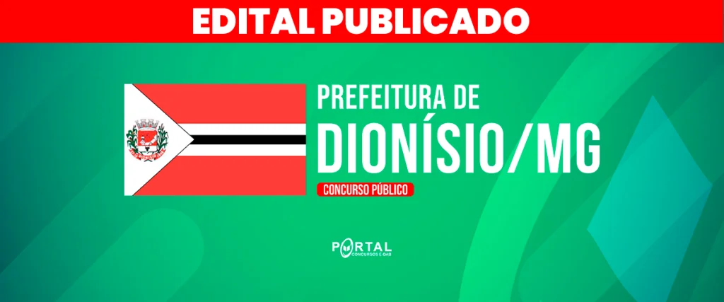 CONCURSO PREFEITURA DE DIONÍSIO/MG