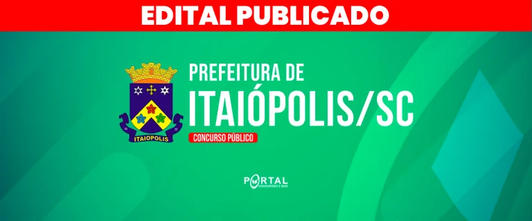 CONCURSO PREFEITURA DE ITAIÓPOLIS/SC