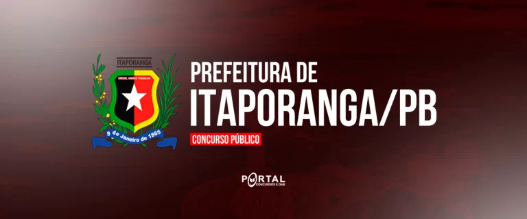 CONCURSO PREFEITURA DE ITAPORANGA/PB