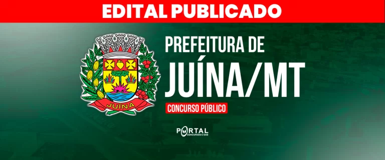 CONCURSO PREFEITURA DE JUÍNA/MT