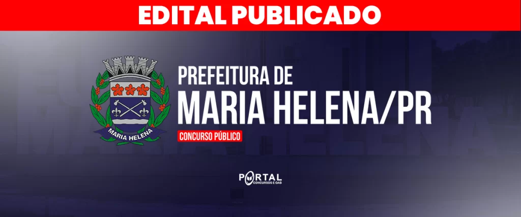 CONCURSO PREFEITURA DE MARIA HELENA/PR