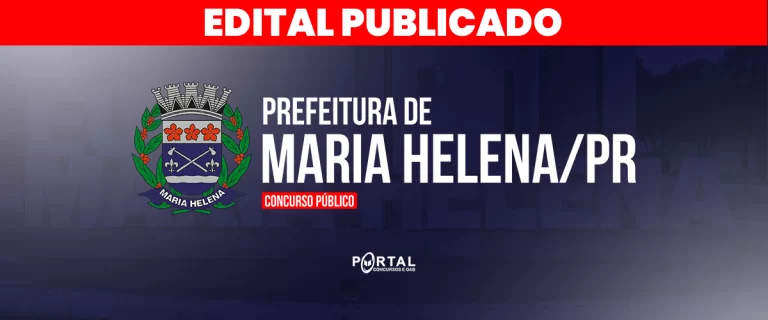 CONCURSO PREFEITURA DE MARIA HELENA/PR
