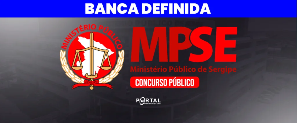 CONCURSO MINISTÉRIO PÚBLICO DE SERGIPE