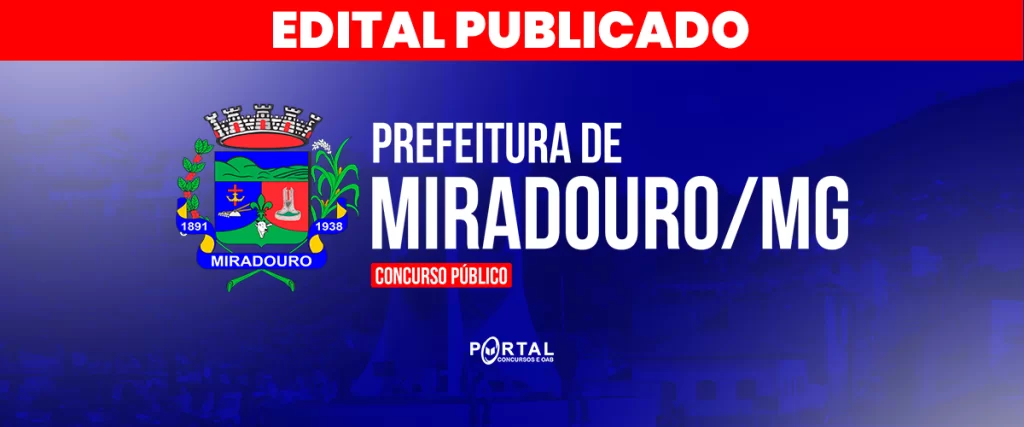 Concurso Prefeitura de Miradouro/MG