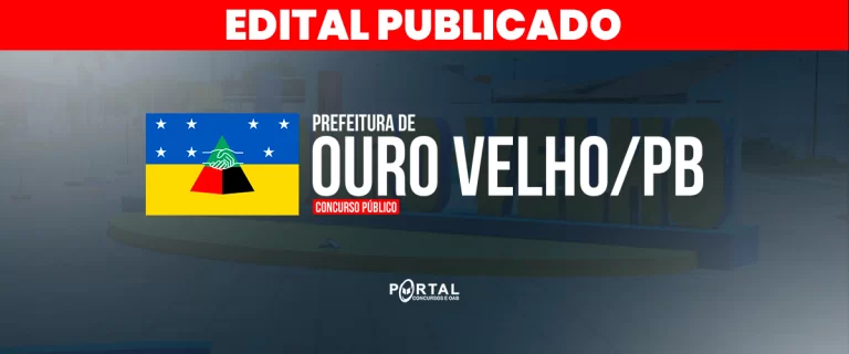 CONCURSO PREFEITURA DE OURO VELHO/PB