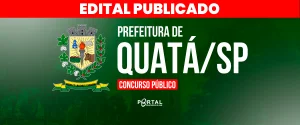 CONCURSO PREFEITURA DE QUATÁ/SP