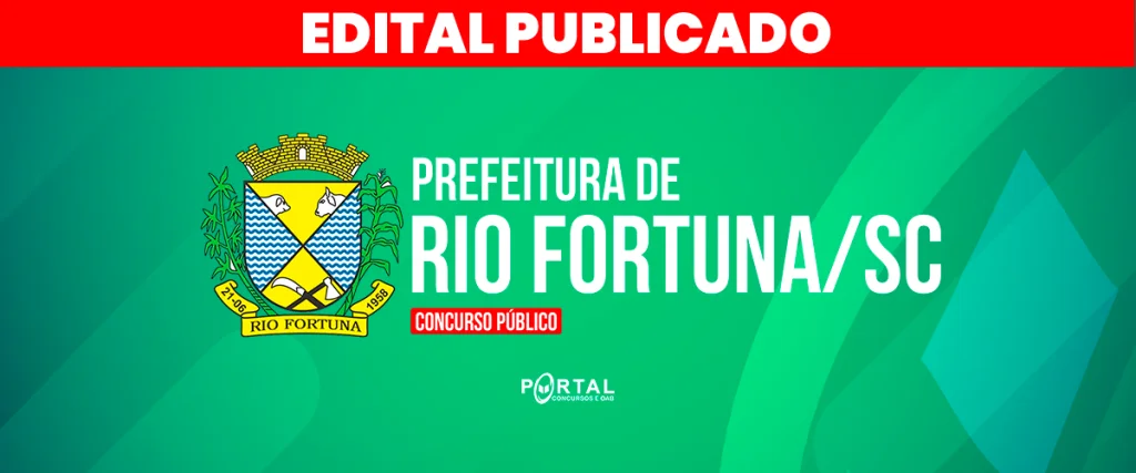 CONCURSO PREFEITURA DE RIO FORTUNA/SC