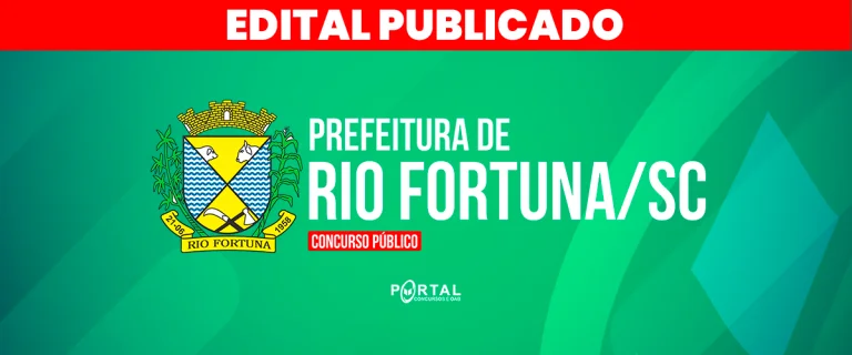 CONCURSO PREFEITURA DE RIO FORTUNA/SC