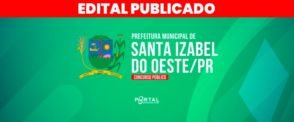 CONCURSO DE SANTA IZABEL DO OESTE/PR