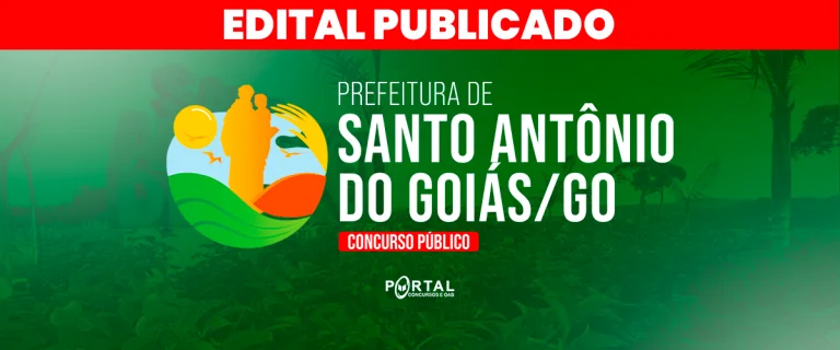 CONCURSO DE SANTO ANTÔNIO DE GOIÁS/GO