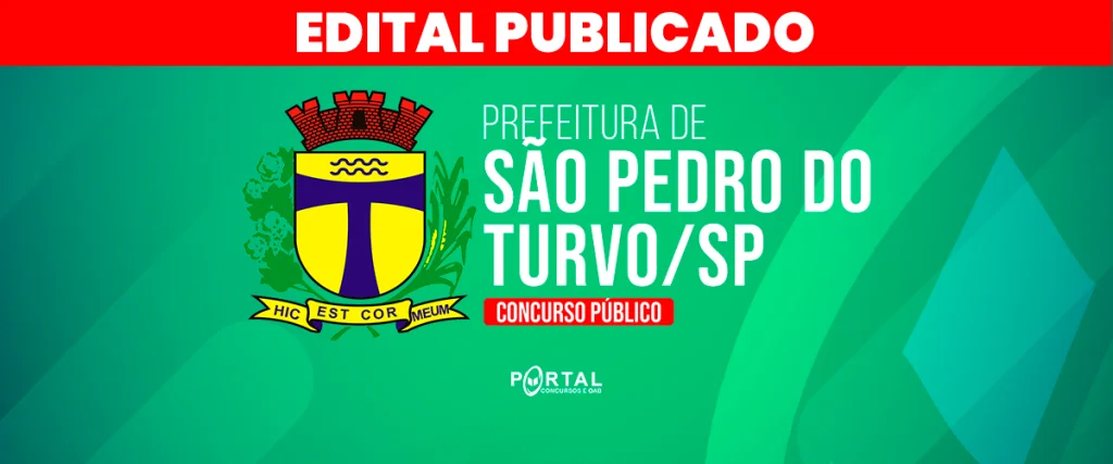 CONCURSO DE SÃO PEDRO DO TURVO/SP
