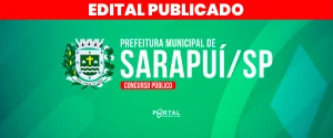 CONCURSO PREFEITURA DE SARAPUÍ/SP