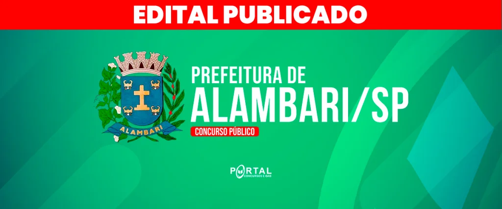 CONCURSO PREFEITURA DE ALAMBARI/SP