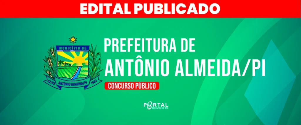 CONCURSO DE ANTÔNIO ALMEIDA/PI
