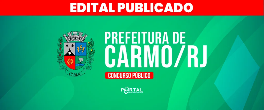 CONCURSO PREFEITURA DE CARMO/RJ