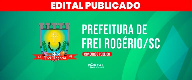 CONCURSO PREFEITURA DE FREI ROGÉRIO/SC