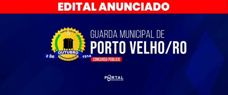 CONCURSO GUARDA DE PORTO VELHO/RO