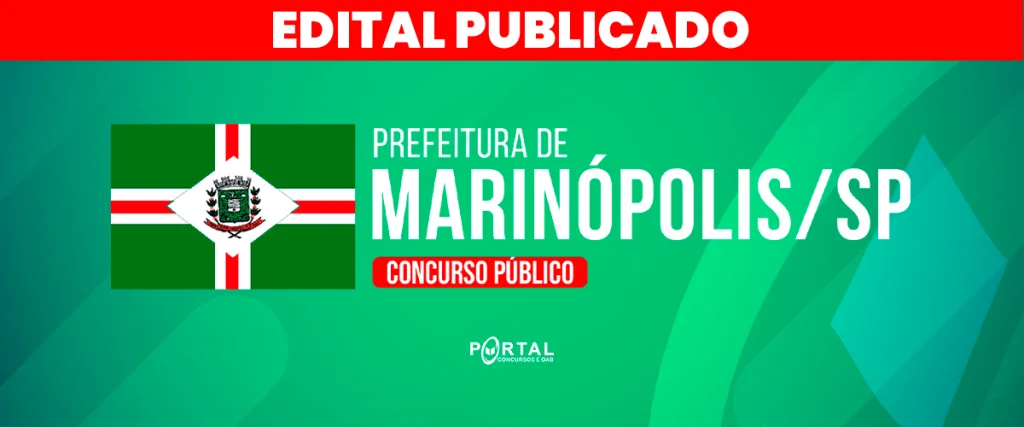 CONCURSO PREFEITURA DE MARINÓPOLIS/SP