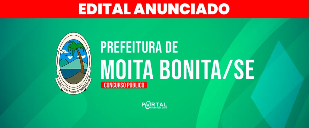 Concurso Prefeitura de Moita Bonita/SE