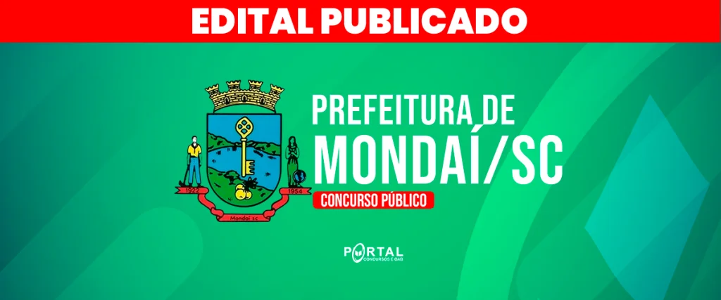 CONCURSO PREFEITURA DE MONDAÍ/SC