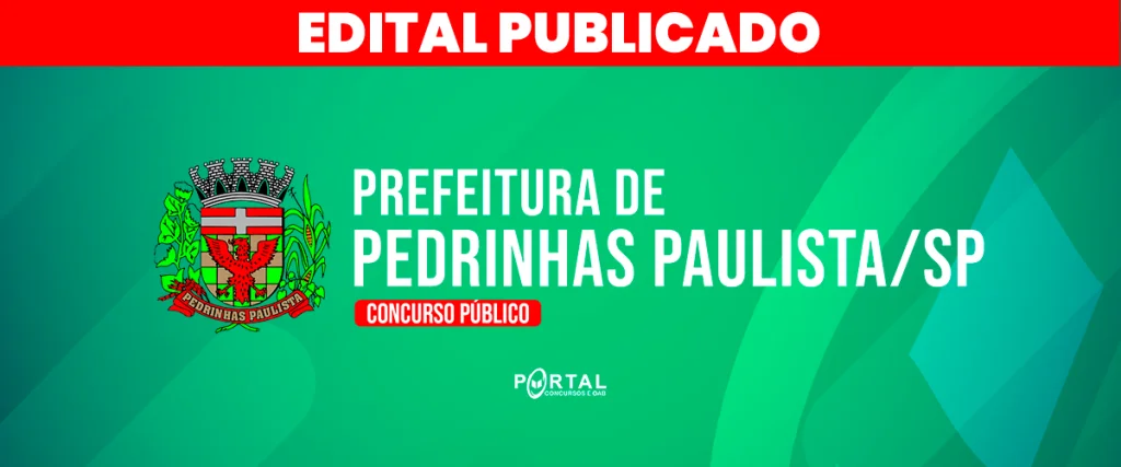 CONCURSO DE PEDRINHAS PAULISTA/SP